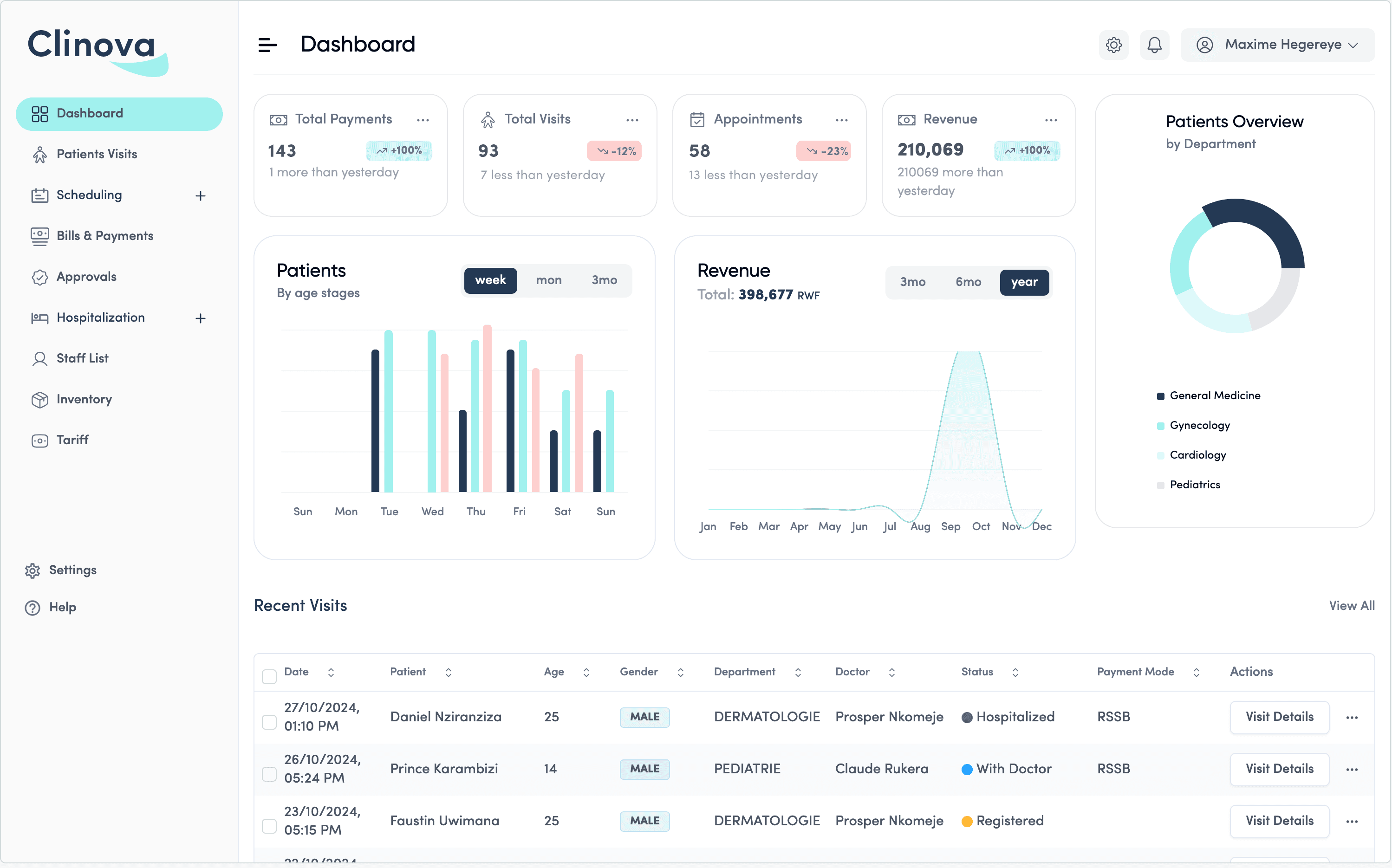 Clinova: Smart Clinic Management System